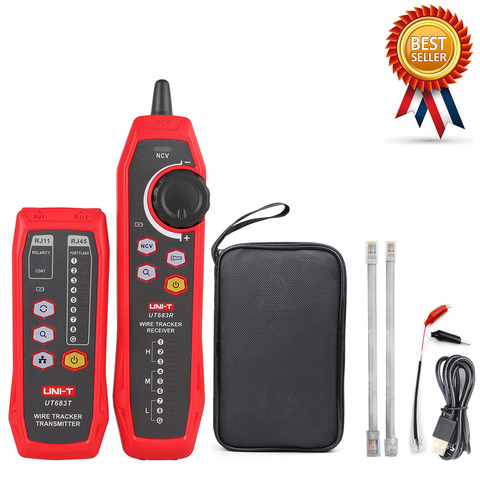 UNI-T UT683KIT Intelligent Network Line Finder/Pairing/Anti-Interference Patrol Line Checker,Noise-Free Withstand Voltage,DC 60V ► Photo 1/6