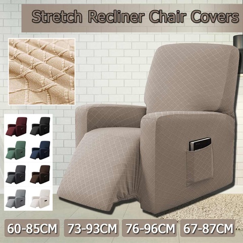 Stretch Elastic Recliner Sofa Cover Non-slip Removable And Washable Electric Armchair Cover Recliner Chair slipcover ► Photo 1/6
