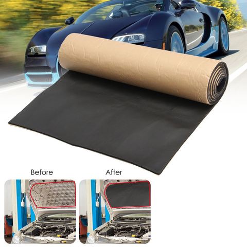 1Roll 200cmx50cm 10mm/6mm/3mm Car Sound Proofing Deadening Car Truck Anti-noise Sound Insulation Cotton Heat Closed Cell Foam ► Photo 1/6