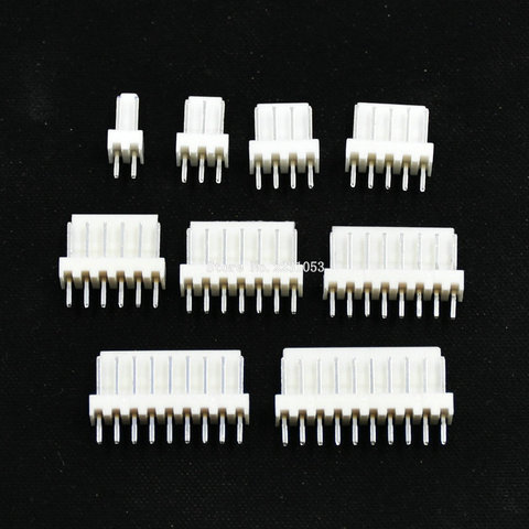 50PCS/LOT KF2510 2510 Male Connector 2P 3P 4P 5P 6P 7P 8P 9P 10 Pin 2.54 mm Pitch Pin Header KF-2510 Connector Terminal ► Photo 1/2