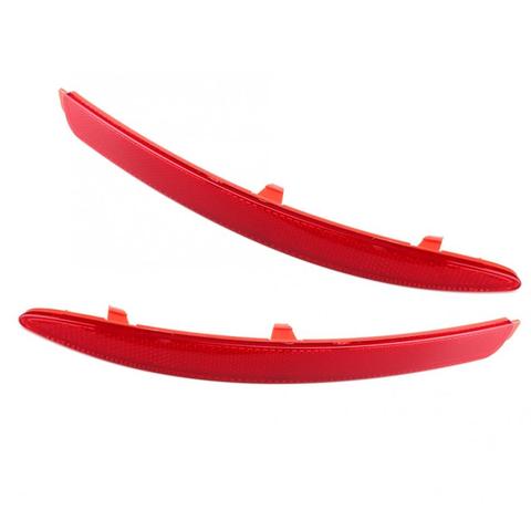 1 pair ABS Left & Right Rear Bumper Reflector Bar Lights Red for Skoda Octavia 2010 2011 2012 2013 2014 Car Styling ► Photo 1/6