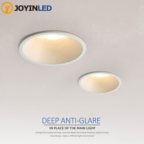 2022 Dimmable Anti-corrosion LED Downlight Anti-Glare Led Ceiling Lamp LED Spot Lighting Bedroom Kitchen Led Recessed Downlight ► Photo 1/6