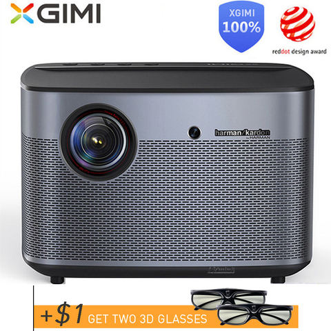 XGIMI H2 DLP Projector 1080p Full HD Shutter 3D 4K Video Projector Android tv Bluetooth Wifi Home Theater Motion compensation ► Photo 1/5