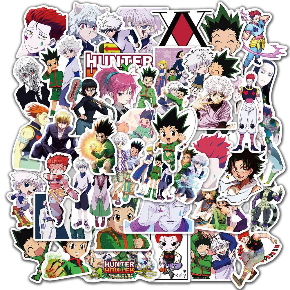 Buy Online 10 30 50pcs Pack Hunter X Hunter Anime Stickers Laptop Bicycle Guitar Skateboard Sticker Kid Diy Graffiti Waterproof Stikers Toy Alitools