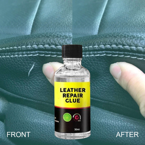 50/30ml Leather Repair Glue Repair Liquid Household Car Leather Products Shoes Wallets Jackets Furniture Repair Fluid ► Photo 1/6