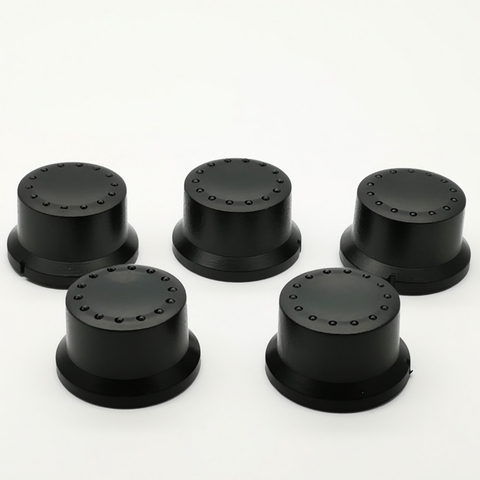 5Pcs 6mm Shaft Hole Plastic Potentiometer Knobs Encoder Knob Light Transmission Knob ► Photo 1/3