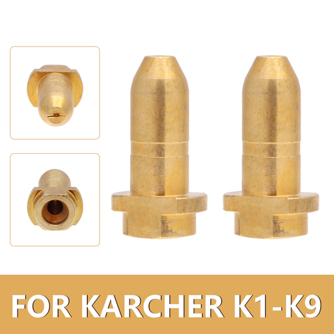 Brass Nozzle Brass Adapter For Karcher K1-K9 Spray Rod Washer Connector Core Replacement Kit Accessories K1 K2 K3 K4 K5 K6 K7 K8 ► Photo 1/6