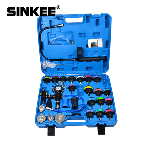 New 28Pcs Master Cooling Radiator Pressure Tester With Vacuum Purge & Refill Kits ► Photo 1/6