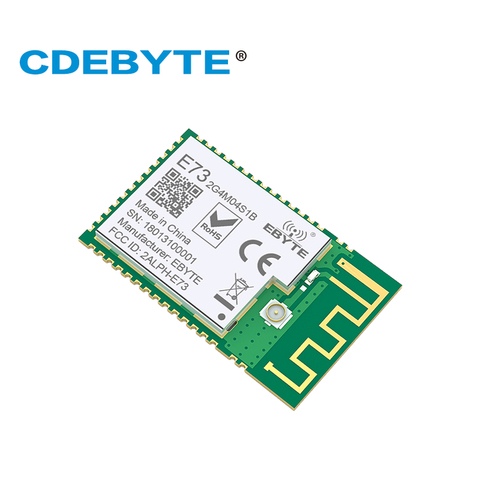 Ebyte E73-2G4M04S1B nRF52832 2.4GHz BLE 4.2 5.0 IO Port 4dBm SMD PCB IPEX Antenna Module CE FCC RoHs Certificated ► Photo 1/5