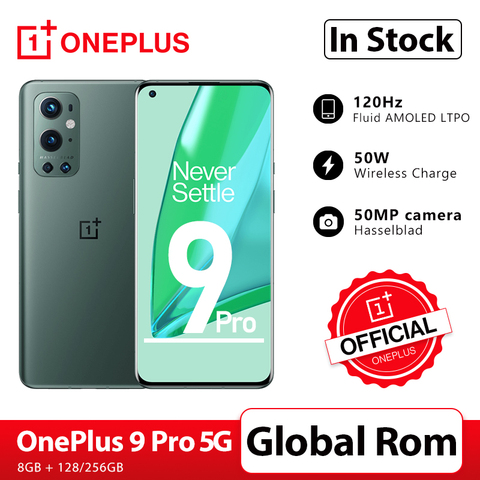 OnePlus 9 Pro 8GB 256GB Smartphone Snapdragon 888 5G 6.7‘’ 120Hz Fluid Display 2.0 Hasselblad 50MP Camera OnePlus Official Store ► Photo 1/6