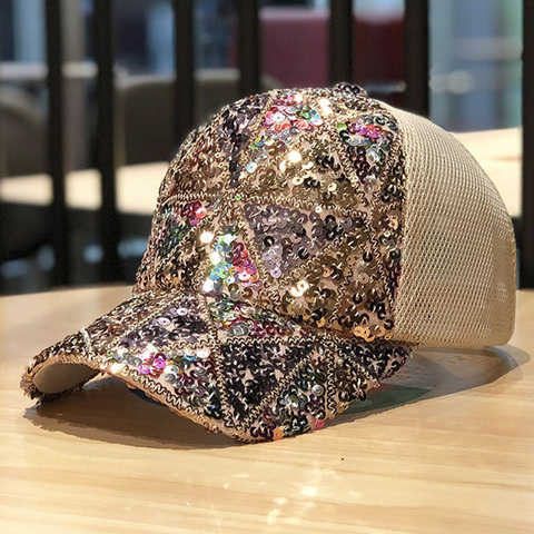 Summer Baseball Caps Embroidery Mesh Cap Hats For Men Women Snapback Gorras hat Casual Hip Hop Caps Dad Casquette ► Photo 1/6