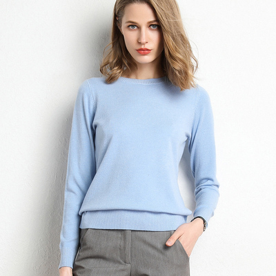 Super Comfortable Pullover Cashmere Sweater Women Jumper 2022 Spring Autumn Knitted Basic Jersey Pull Femme Hiver O-Neck Sweater ► Photo 1/6