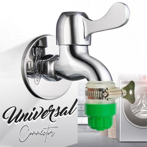 Garden Hose Adapter 1PC Multifunction Universal Garden Hose Pipe Tap Connector Mixer Kitchen Bath Tap Faucet Adapter O-ring Wate ► Photo 1/6