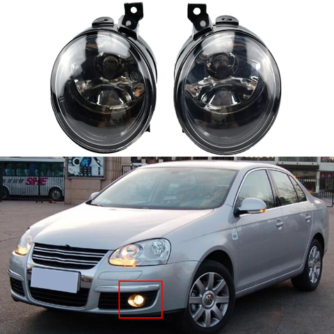 Halogen Car light Front Fog Lights Fog Lamps For Volkswagen For VW Sagitar Jetta 5 Golf 5 GTI MK5 Foglight Front Bumper Driving ► Photo 1/6