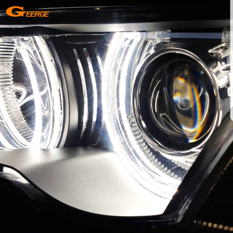 For BMW E46 E36 E38 E39 131 146 Excellent DTM Style Ultra bright led Angel Eyes halo rings Retrofit Accessories ► Photo 1/6