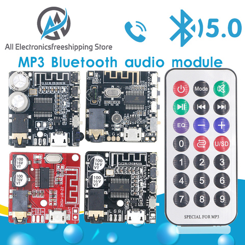 Bluetooth Audio Receiver board Bluetooth 5.0 mp3 lossless decoder board Wireless Stereo Music Module ► Photo 1/6