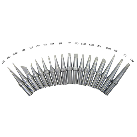 Weller ET Replacement Soldering Tips Fit WES51 WES50 WESD51 WE1010NA W1010 WE1010EU WTL1000S-0 PES51 PES50 LR21 LR20 Iron Bit ► Photo 1/3