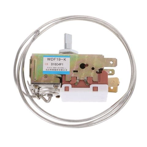 WDF19-K 2Pin Refrigerator Freezer Thermostat Household Metal Temperature Controller ► Photo 1/1