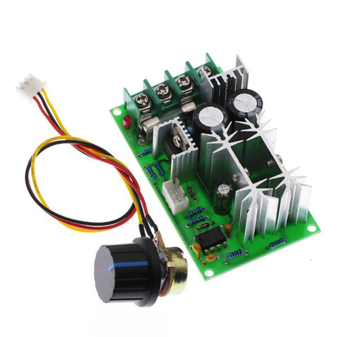 1PC High Power Driver Module DC 10-60V 20A Universal PWM Motor Speed Controller Switch Current Voltage Regulator ► Photo 1/5