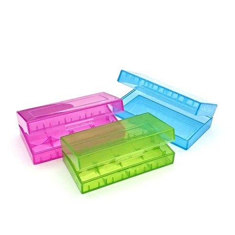 18650 16340 Battery Case Holder Box Storage Color Optional Blue/Pink/White/Green/Yellow Hold 2pcs 18650/4pcs 16340 Batteries ► Photo 1/5