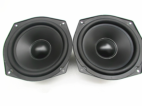 DIY AUDIO HIFI 6.5 inch Mid-woofer speaker Unit Loudspeaker Metal fully Sealed Alto Speaker 1pair ► Photo 1/4