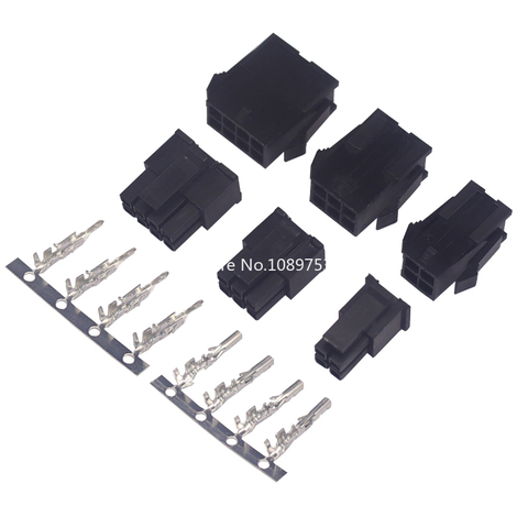 5Set Molex 3.0mm plug-in male female aerial mating connector (43025 plug+43020 female shell + terminal) MX3.0 2*1/2/3/4/5/6/7/8P ► Photo 1/6