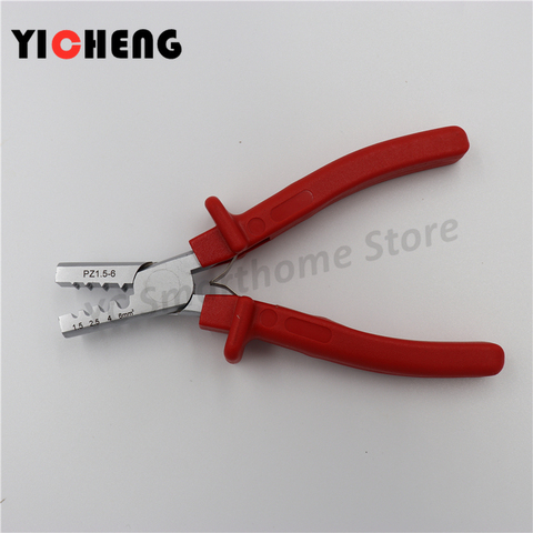 Tool PZ0.25-2.5/PZ1.5-6 German small crimping pliers 0.25-2.5mm2/PZ1.5-6mm2 casing type terminal pliers  wire stripper ► Photo 1/5