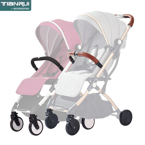 Tianrui  Baby Stroller Accessories Wheels Front And Back Wheel Leather Cover Armrest Original Product ► Photo 1/6