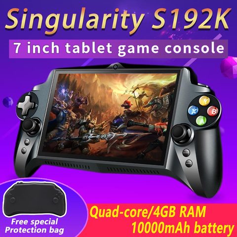 CZT 7-Inch S192K quad-core android Tablet PC HD 1920*1200 touch screen  handheld 18 emulators double play game console ► Photo 1/6
