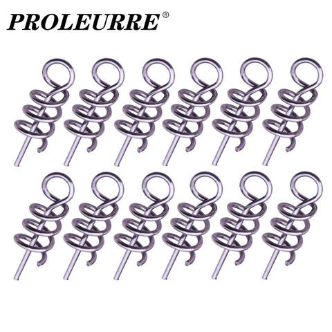 100pcs/box Soft Lure Spring Twist Lock Fishing Hook Centering Pin For Soft  Bait Lure Screw Fishing Hook Connector Tackle Tools - Fishing Tools -  AliExpress