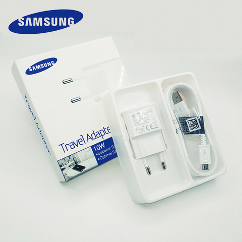 For Samsung USB Charger Travel Adapter 5V2A 1M/1.5M Micro USB Cable for SAMSUNG Galaxy S6 S7 Edge J3 J5 J7 Note 5 A3 A5 A7 2016 ► Photo 1/6