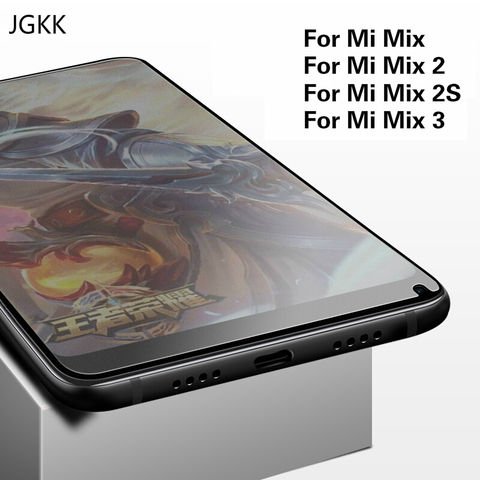 JGKK 2.5D Matte Glass for Xiaomi Mi Mix Mix 2 Mix2S Mix3 Frosted Tempered Glass for Mi Mix 3 Mix 2S Mix2 Screen Protector Film ► Photo 1/6