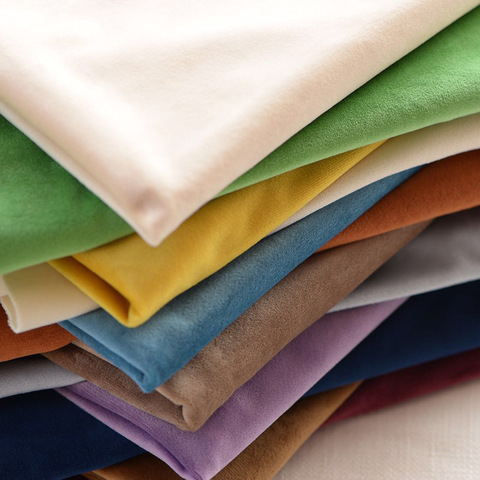 50*145cm High Density Quality Velvet Fabric Acrylic & Polyester Fabric for Sofa Curtain Clothes DIY Craft Handmade ► Photo 1/5