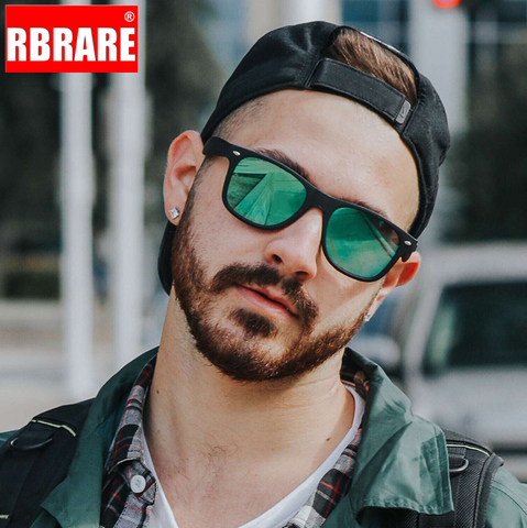 RBRARE Polarized Sunglasses Men Classic Rice Nail Sun Glasses For Men High Quality Lunette Soleil Homme Outdoor Driving Goggle ► Photo 1/6