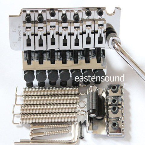 7 String Tremolo Bridge Double Locking Assembly with Fr SP from korea in Chrome ► Photo 1/5