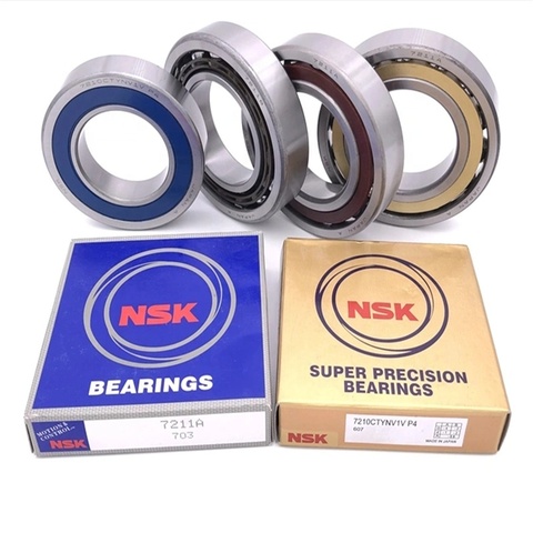 NSK 7012AC 7012C 7012CTYNSUL P6 P5 P4 GA 7012 60X95X18 Precision Angular Contact Bearings P5 P4 CNC Machine Tool ► Photo 1/6