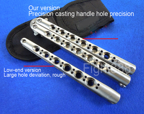 WIND Butterfly bm Knife CNC whole BM Butterfly handle BM40 BM41BM42 BM42S BM43 BM46 BM47 BM49 balisong tool ► Photo 1/6