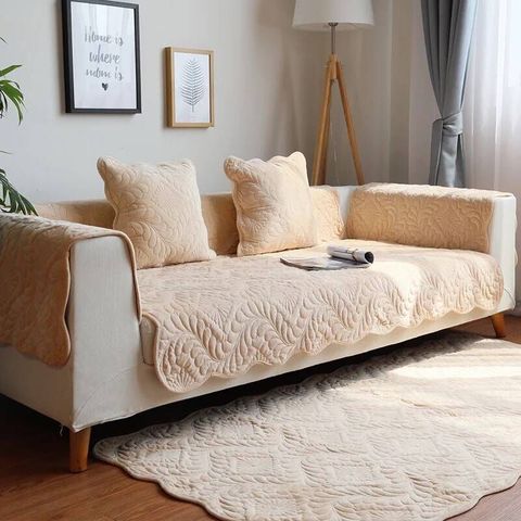 1 Pcs Four Seasons Sofa Cover Anti-skid Couch Towel Leather General Plush Towel sofa Cover Slipcover free shipping ► Photo 1/6