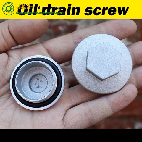 Free Shipping Motorcycle oil drain screw cover GY6 scooter moped oil cover oil drain screw CG125 CG150  GS150 accessories ► Photo 1/4