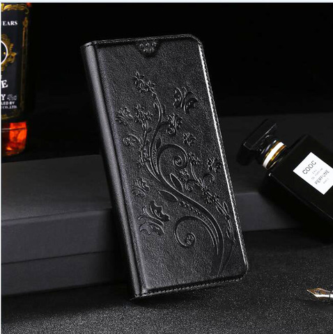 For BQ 6040L Magic Flip PU Leather Phone Card Holder Stand Cover For BQ 6040L Magic Case Wallet Silicone Back Coque Bag ► Photo 1/6