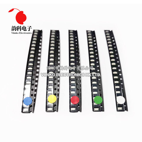 100pcs=5colors x 20pcs 5050 5730 1210 1206 0805 0603 0402 SMD LED Diode Kit Red / Green / Blue / White / Yellow ► Photo 1/5