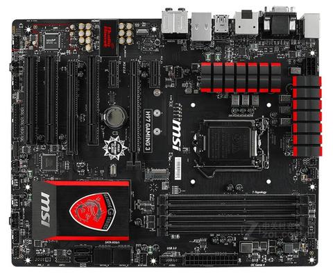 MSI H97 GAMING 3  mainboard  H97 DDR3  LGA 1150 PC Socket LGA 1150 i7 i5 i3 DDR3UBS3.0 BOARDS ► Photo 1/1