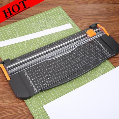 Precision Paper Trimmer Paper Photo Cutter Portable Plastic Scrapbook Trimmers Cutter Office Cutting Mat Machine For A4 Paper ► Photo 1/6