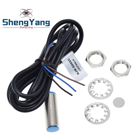 1pcs ShengYang NJK-5002C Hall Effect Sensor Proximity Switch NPN 3-Wires Normally Open + Magne ► Photo 1/6