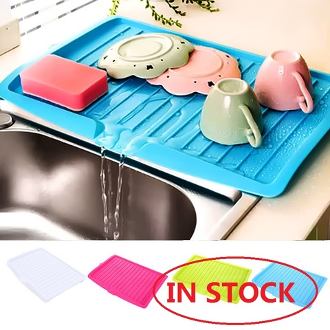 Kitchen Ware Cutlery Drain Rack Plastic Dish Drainer Tray Kitchen Tools Storage Rack Organizer Cutlery Filter Plate Organizer ► Photo 1/6