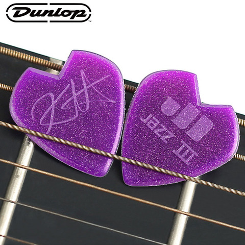 6 pieces Dunlop Tortex Guitar Picks Acoustic Electric Bass Mediator