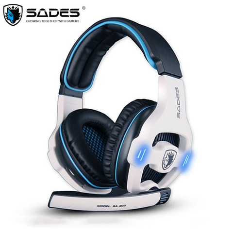 SADES SA-903 Gaming Headset 7.1 Surround Sound channel USB Wired Headphone with Mic Volume Control Best casque for Gamer ► Photo 1/6