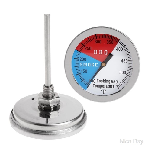 300 Degrees /100~550F Thermometer BBQ Smoke Grill Oven Temperature Gauge Outdoor Camp Tool Grocery 100~550F N24 dropship ► Photo 1/6