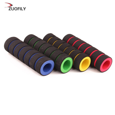 2Pc/1pair Bike Racing Bicycle Motorcycle Handle Bar Foam Sponge Grip Cover Non-slip Soft Handlebar Bike Bar wholesale ► Photo 1/6