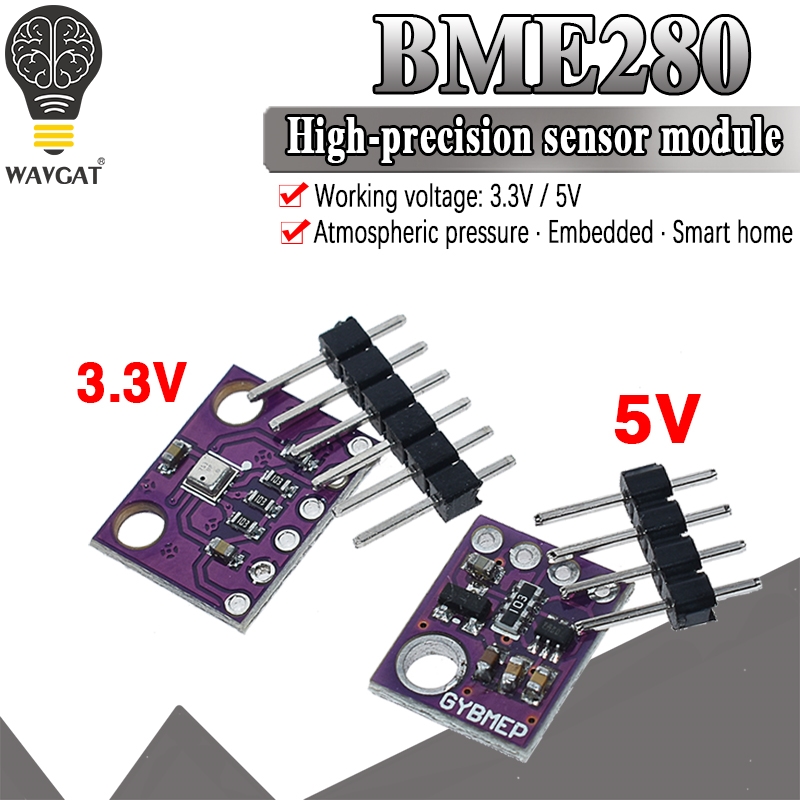 GY-BME280-3.3 BME280 Atmospheric Pressure Sensor Module for Arduino SPI IIC
